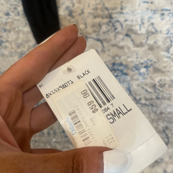 NWT Black Bodycon Dress - Picture 4 of 5